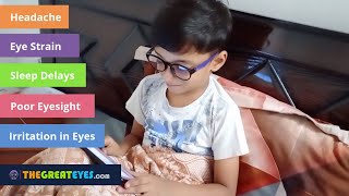 Anti Blue Light Glasses for Kids by The Great Eyes | TheGreatEyes.com