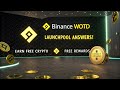 🚀 Binance WOTD Theme 🔥 | Binance Launchpool Quiz Answers | Earn Free Crypto 💰 #Binance2025