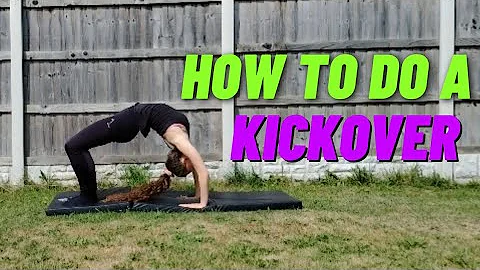 How to do a Backbend Kickover (for Beginners)
