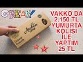 VAKKO'DA 2.150 TL BEN 25 TL YE YUMURTA KARTONUYLA YAPTIM / Geri Dönüşüm / Idea