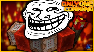 Minecraft: Trolling Machine in only one command! (1.8)