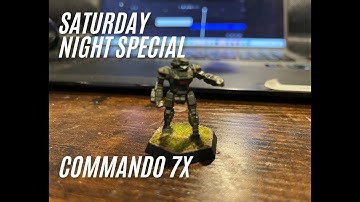 Alpha Strike  - Battletech Commando 7X
