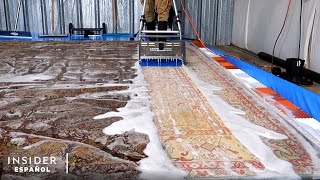 Cómo se limpian profesionalmente las alfombras más sucias | Insider Español