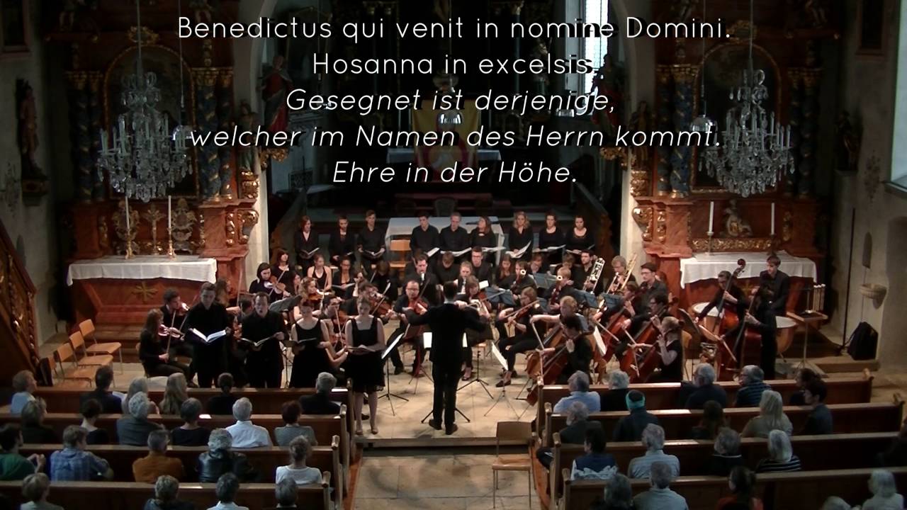 W.A. Mozart, Requiem, Sanctus & Benedictus (Beyer) YouTube