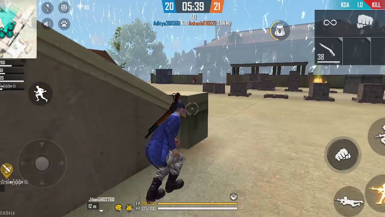 Free Fire | a modified clash squad |*Team death match* | nice mode 😊😊 ...