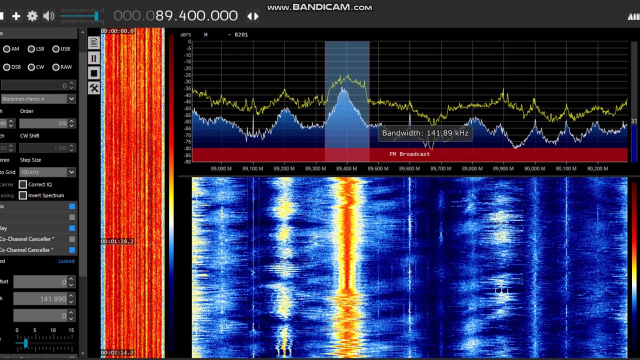 Sporadic-E: 89,4 Cadena 100 (SDR Co-Channel Canceller Test)