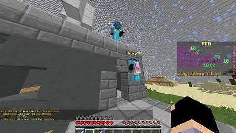 CubeCraft bug abusers: KettY_GM & WireFire11