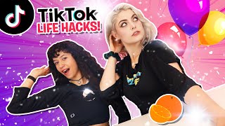 Hey team and amazing aliens! today we tested some more tiktok life
hacks to see if they're real or fake! follow us on instagram tiktok!
instagram: https:...