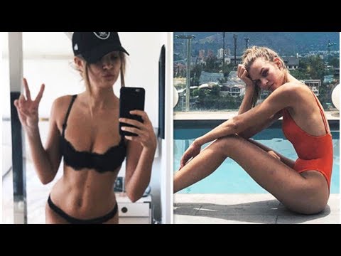 Victoria's secret josephine skriver bares all as she poses completely