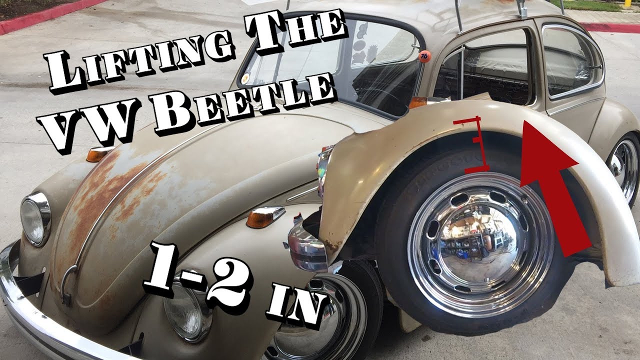 Lifting A Vw Beetle Youtube