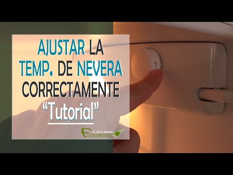 cuál es la temperatura ideal para un refrigerador