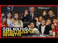 Özgür Özel, makam koltuğunu Hatay Samandağ'dan 5.sınıf öğrencisi depremzede Elisa Dok’a devretti
