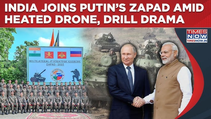 Indian Soldiers With Putin's Men At Russia's Zapad Military Exercise  Raising Eyebrows In West? Watch