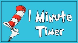 🎩🐱 1-Minute Cat in the Hat–Style Countdown Timer | Fun Classroom Visual Timer for Kids