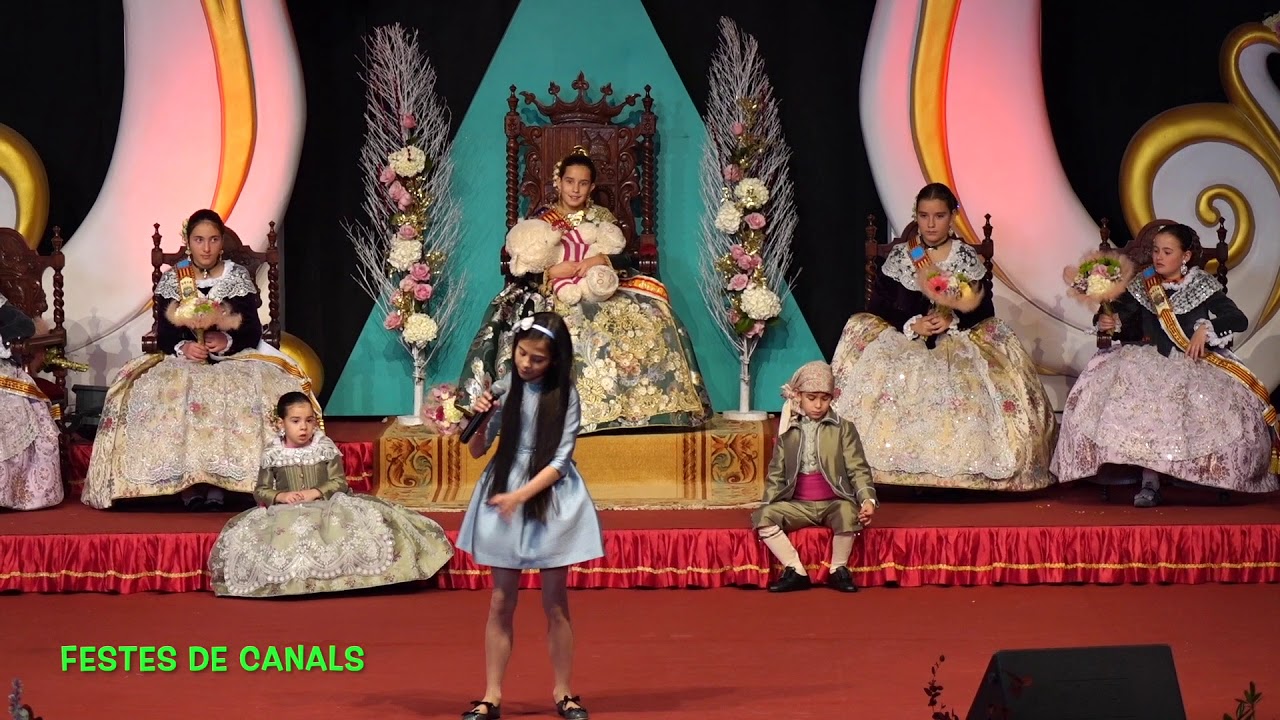 PRESENTACION DE LA FESTERA INFANTIL FIESTAS DE SAN ANTONIO ABAD 2019 EN CANALS