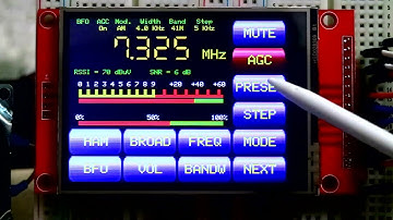 Update of ATS-25 like receiver which has Si4735 and ILI9431 touch display