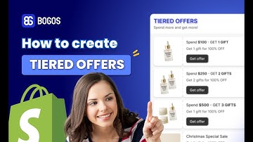 How to Create Tiered Offers on Shopify Using the BOGOS App