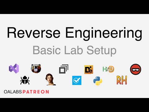 Reverse Engineering LAB Setup Tutorial (updated)