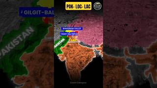 POK-LOC-LAC - Pakistan- India- China Line | Division of Jammu kashmir by Byom Sir #loc #pok #lac