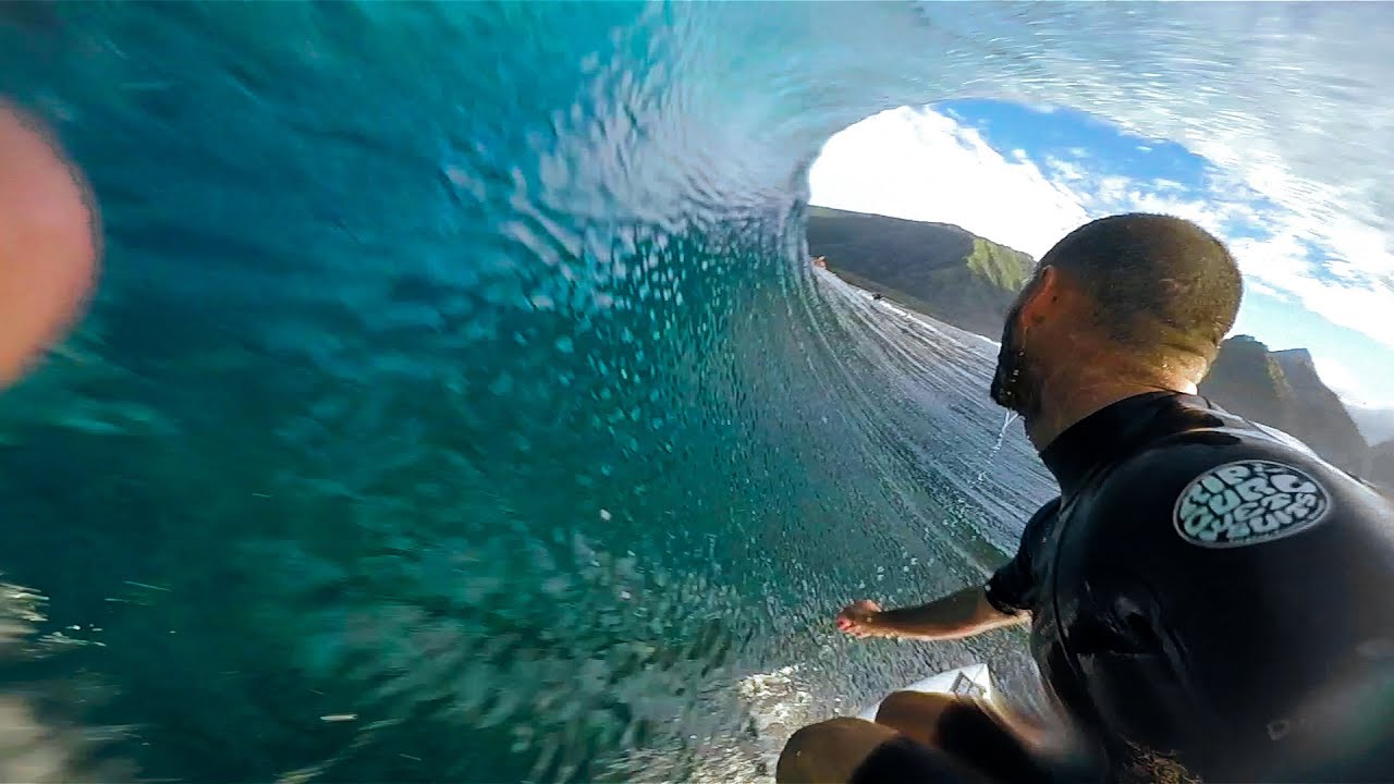 GoPro CJ Hobgood Teahupoo 08.22.15 Wave 1 Surf YouTube