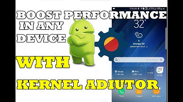 BOOST PERFORMANCE ON YOUR ANDROID DEVICE