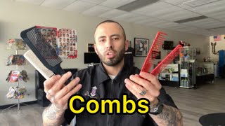 You should have these * 4 types of Combs* on your station ( barber advice) #barbering