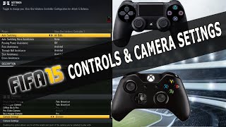 FIFA 15 TUTORIAL BEST CONTROLS & CAMERA SETTINGS / XBOX & PLAYSTATION / TIPS & TRICKS screenshot 5