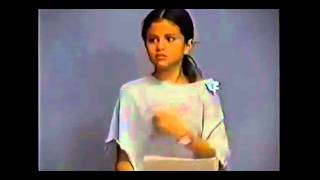 Selena's first disney audition