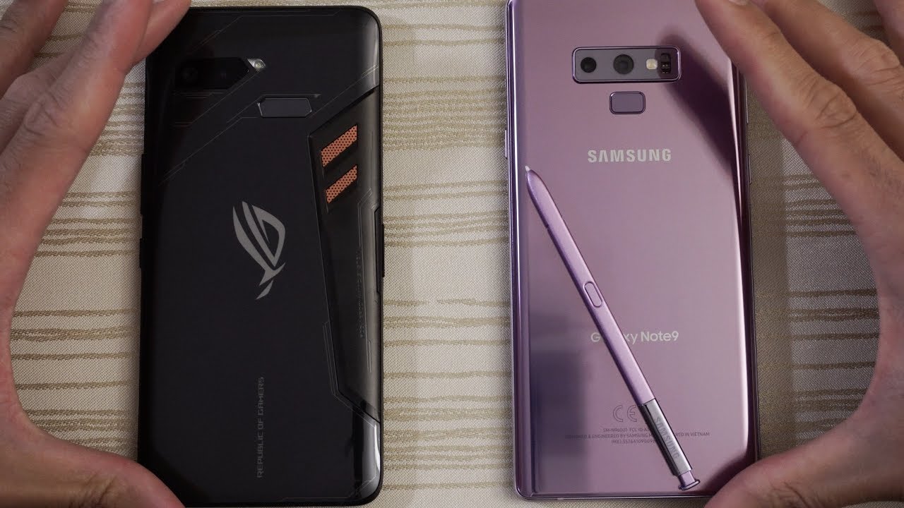 Asus ROG Phone and Samsung Galaxy Note 9 - Speed Test!