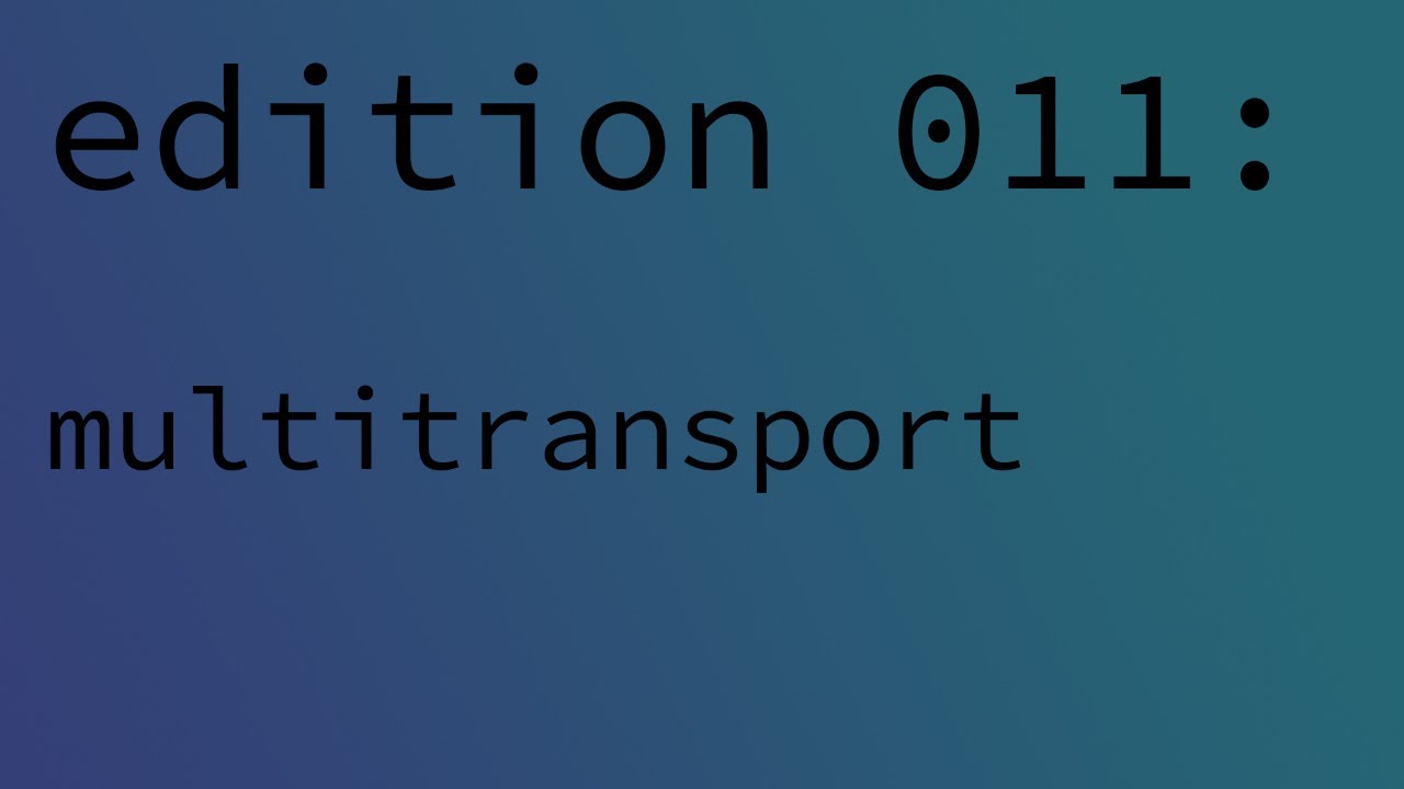 chat with chet 011 - multitransport