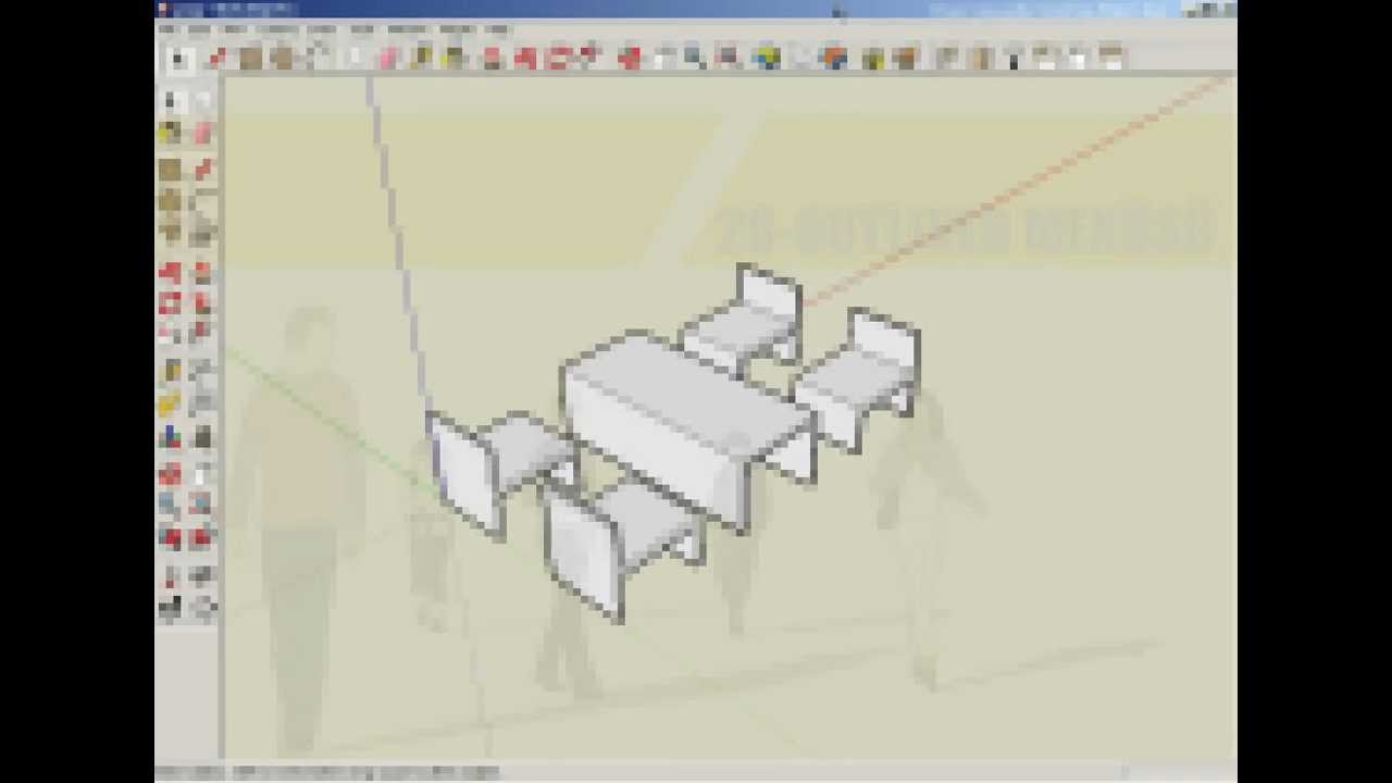 26Sketchup Outliner Menüsü YouTube
