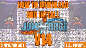 How to Download and Install Jump Force Mugen V14 (Full and Easy Tutorial)