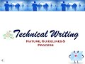 Nature of technical writing