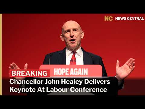 Chancellor John Healey Outlines UK Economic Strategy at Labour Party Conference in Liverpool | AC1F