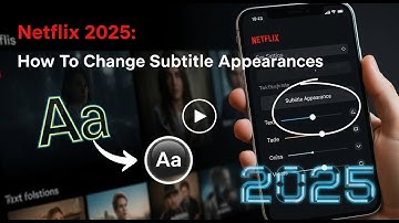 Netflix 2025 How To Change Subtitle Appearances