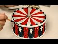 Linterna de carrusel navideña hecha a mano con una caja de Dollar Tree / Irene`s diy addiction