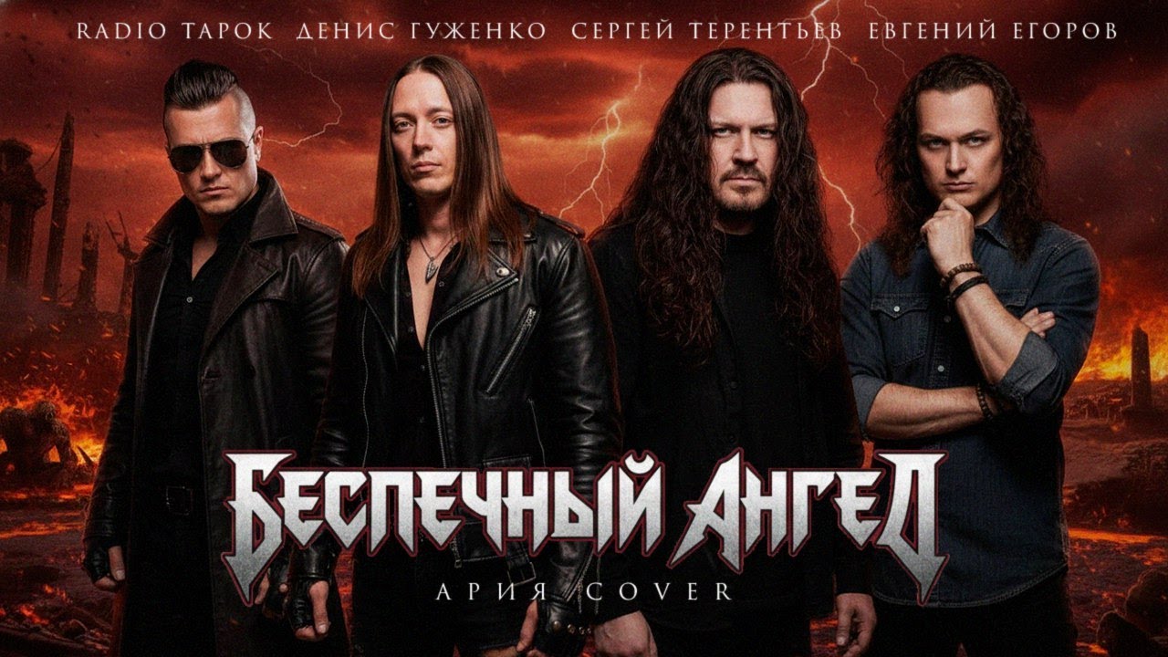 Radio Tapok, Евгений Егоров, Денис Гуженко, Сергей Терентьев - Беспечный Ангел (Ария cover)