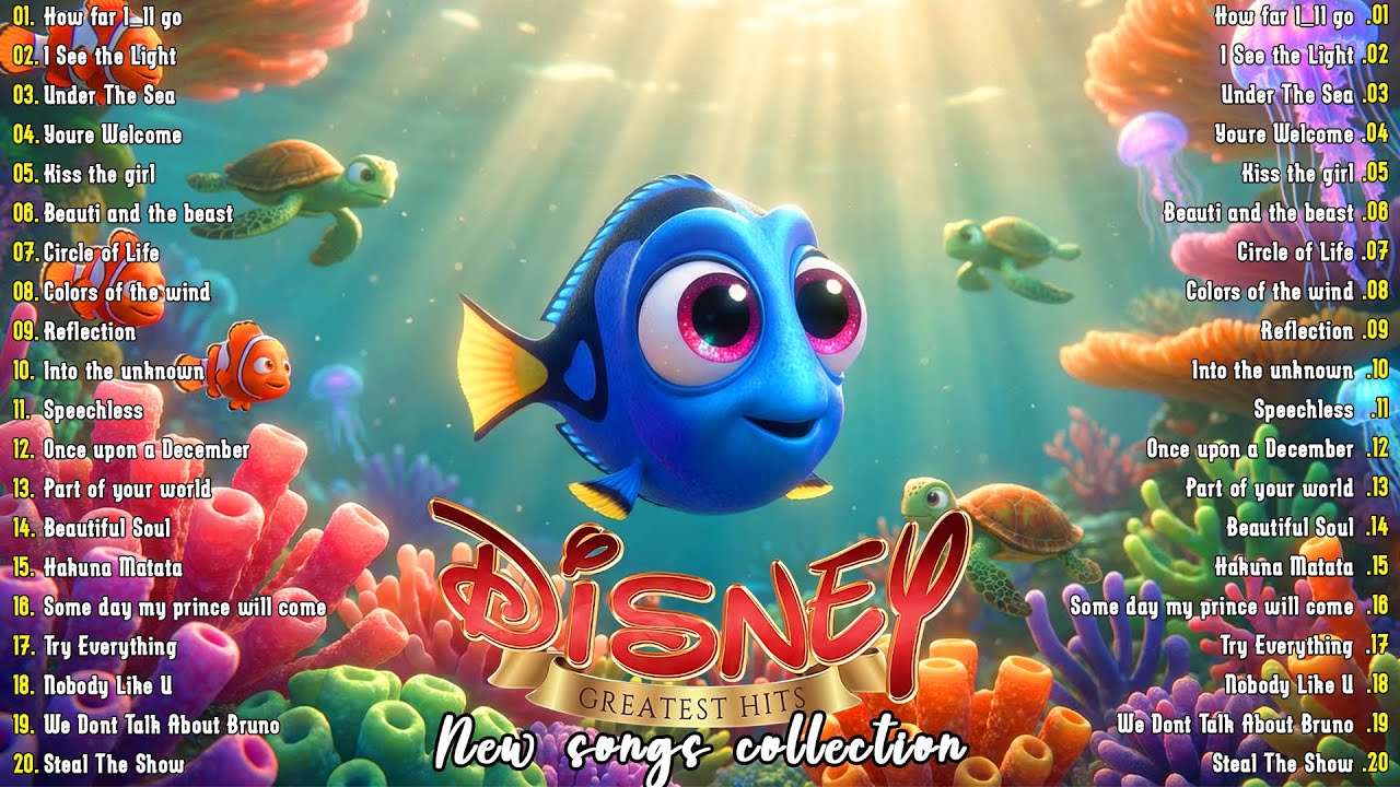 Happy Disney Songs 💦 New Disney Songs That Will Make You Listen Over And Over Again 🪷 Disney Music