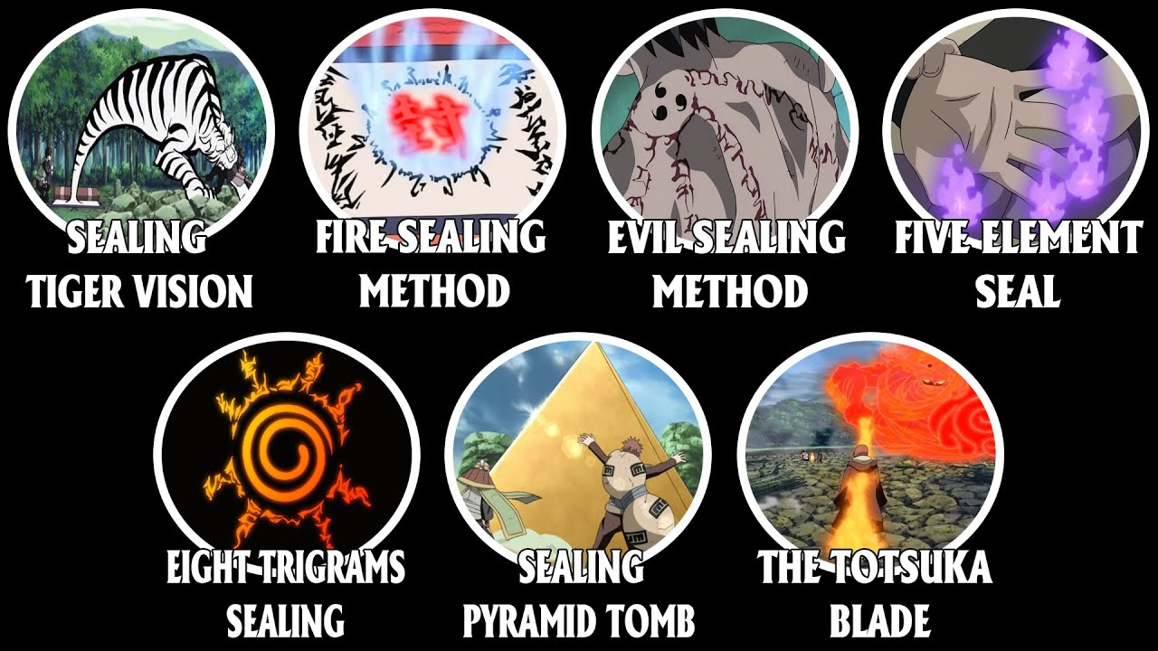 Tất Cả Các Thuật Phong Ấn Độc Đáo Trong Naruto Giải Thích Trong 16 Phút