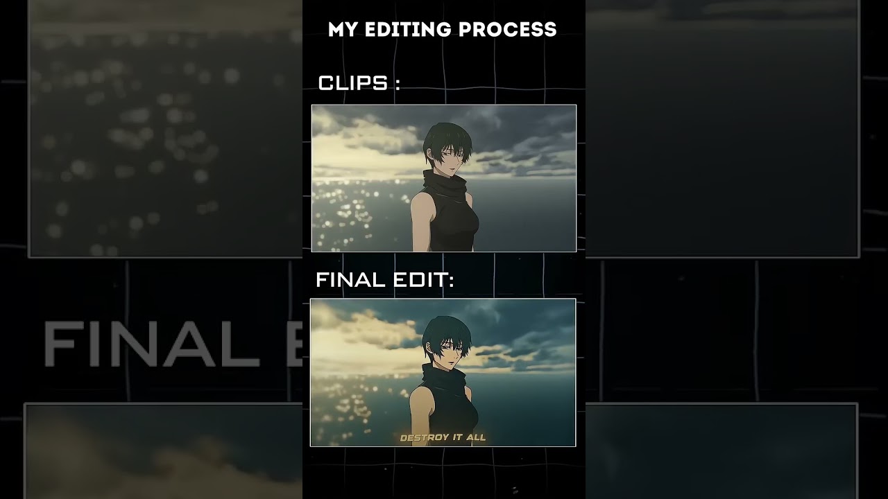 My Editing process 