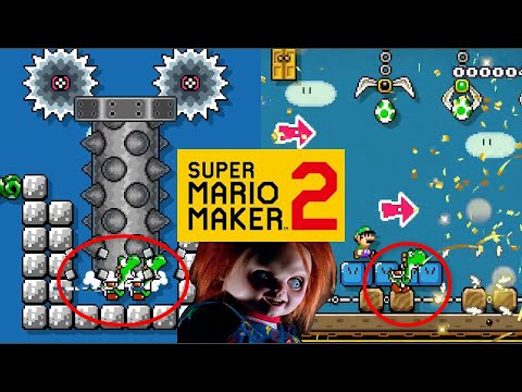 Y YO SOY EL ENFERMO?! :V | SUPER MARIO MAKER 2 | ESPECIAL 10K 2da Parte