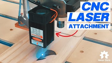 Using CNC Machine To Make A DIY CNC Laser Attachment Solution