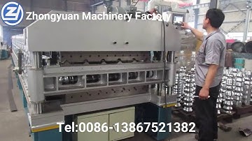 Zhongyuan Double layer roll forming machine -Upper deck