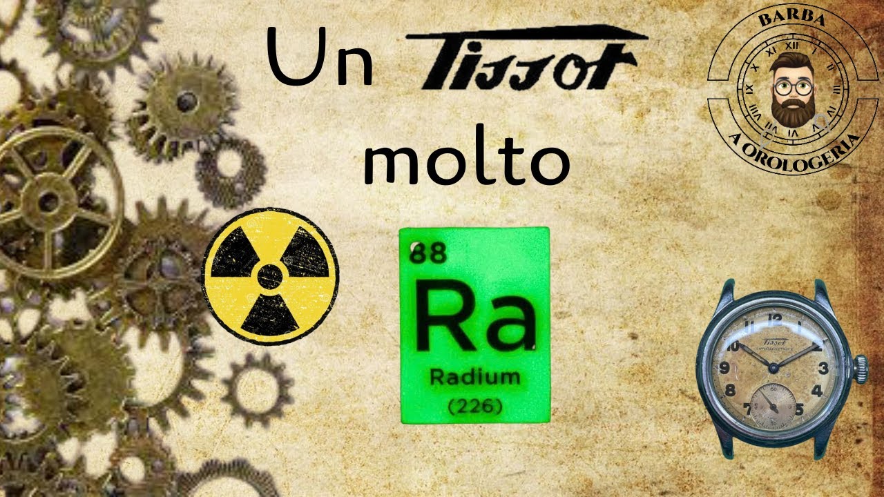 TEST CONTATORE GEIGER E REVISIONE TISSOT