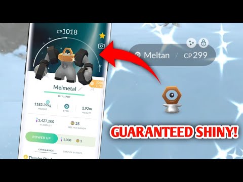 How to catch Guaranteed *Shiny Meltan* in Pokemon Go | New trick to catch shiny meltan | Pokémon Go