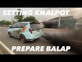 Setting knalpot garori prepare balapan 2024 