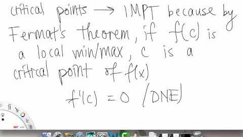 Extreme Values | Overivew pt 2 | Single Variable Calculus for Sci & Eng | Griti