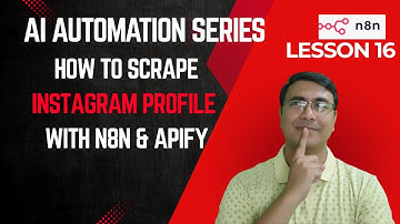 How to Scrape Instagram Profile with n8n & Apify?