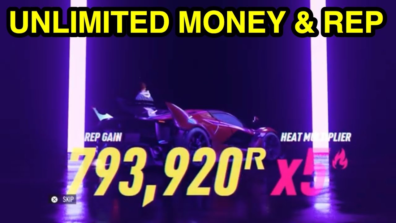 NFS HEAT UNLIMITED MONEY AND REP GLITCH IN NEED FOR SPEED HEAT - YouTube