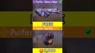FREE vs PAID GODZILLA PURIFIER 🤯 COD MOBILE